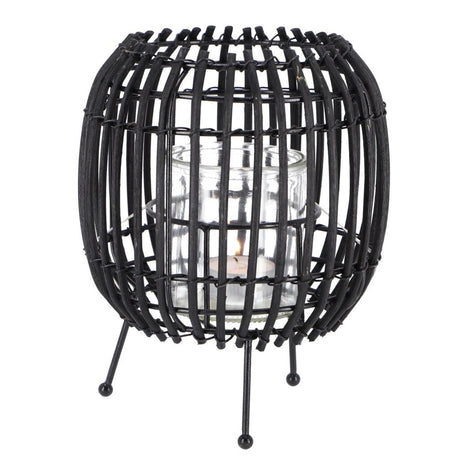 Andre mærker lanterne rattan 20 cm beige sort assorteret