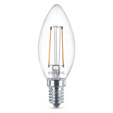Philips LED Classic 25W (2W) B35 E14 WW CL ND 1BC 4 belysning