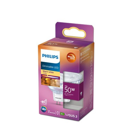 Philips LED 50W Gu5.3 WW 12V 36D WGD SRT4-belysning