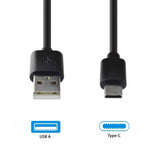 Grabngo grabngo gng ladedatakabel usb-c 2m sort