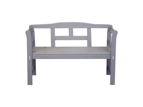 Sens havebænk FSC fyrretræ 113x40x75cm gri