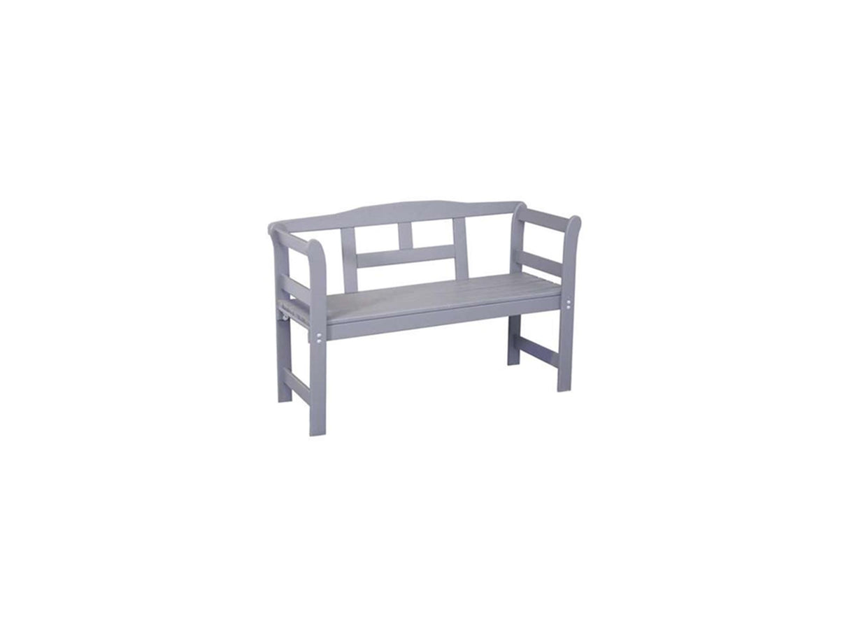 Sens havebænk FSC fyrretræ 113x40x75cm gri