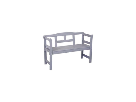 Sens havebænk FSC fyrretræ 113x40x75cm gri