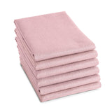 Ddddd viskestykke logo pastel pink 6 stk