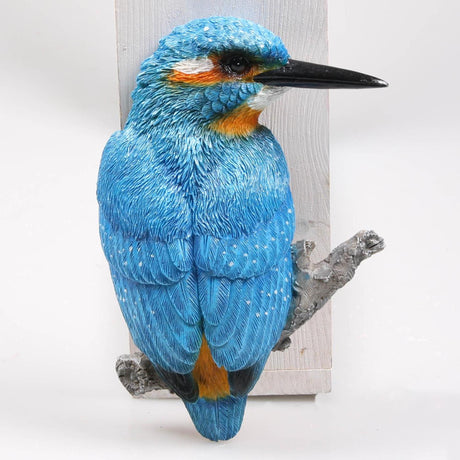 Bondetræ dyr fugl isfugl væg 14x5x19cm
