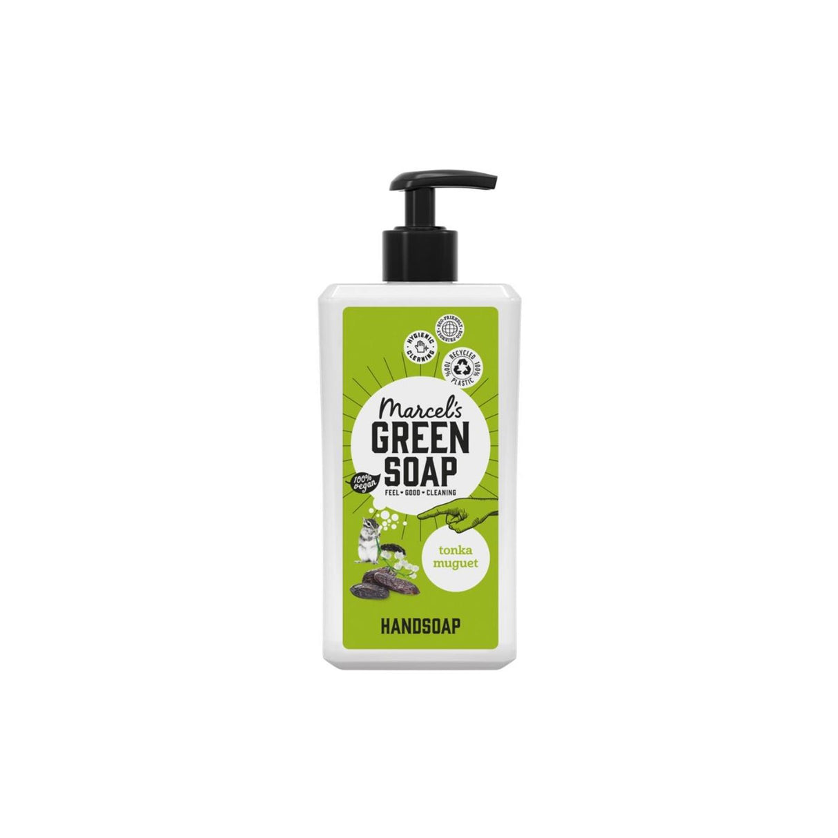 Marcels grønsæbe håndsæbe 500ml tonka muguet