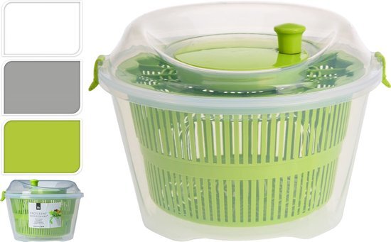 Fremragende Houseware Houseware Salat Tørretumbler 25x16 cm Grøn