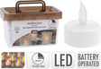 Fyrfadslys LED 24 stk med timer | 2 stk