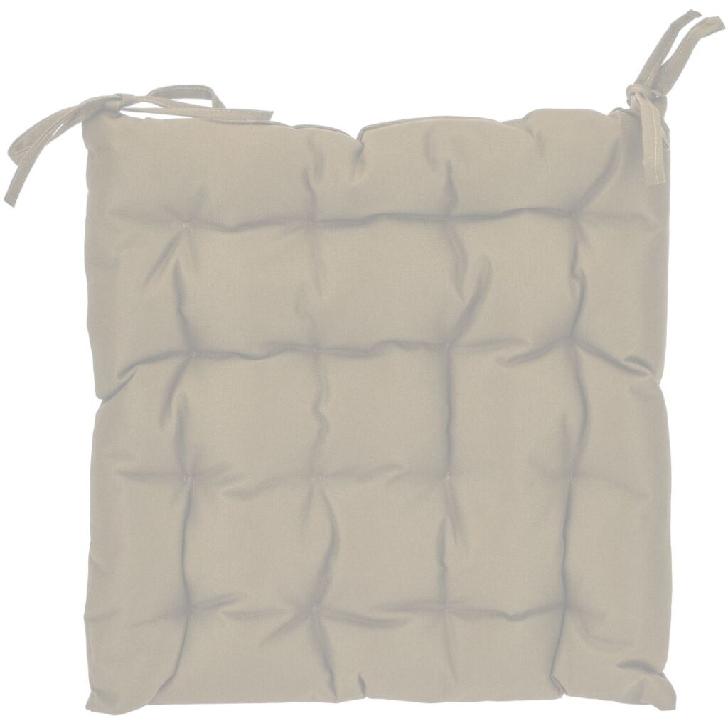 Basic stolehynde 40x40x6 cm beige