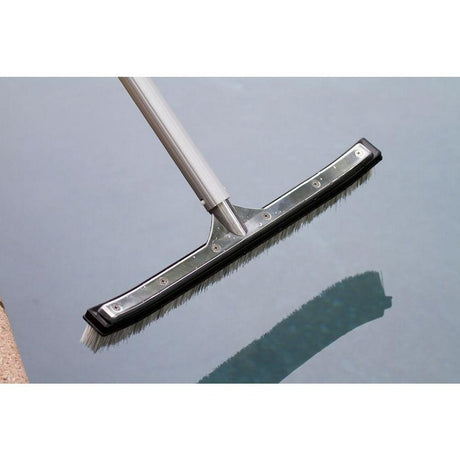 Interline deluxe poolbørste 45 cm aluminiumsnylon