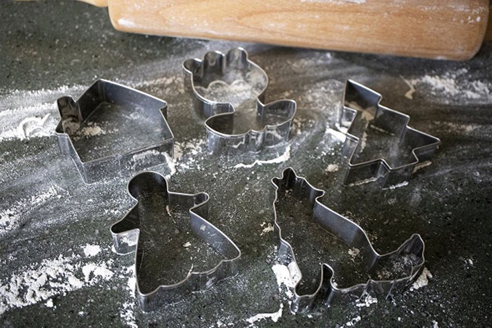 Roodkapje uitsteekvormen. 5 delig. 3+