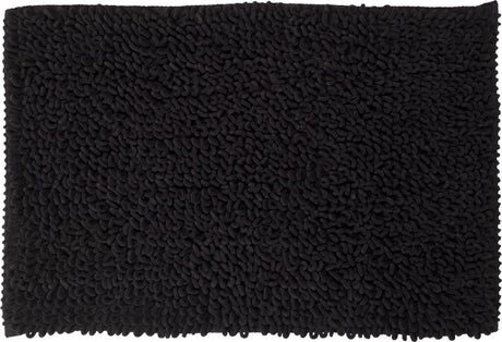 Sælskind twist bademåtte 60x90 cm mikrofiber antracit