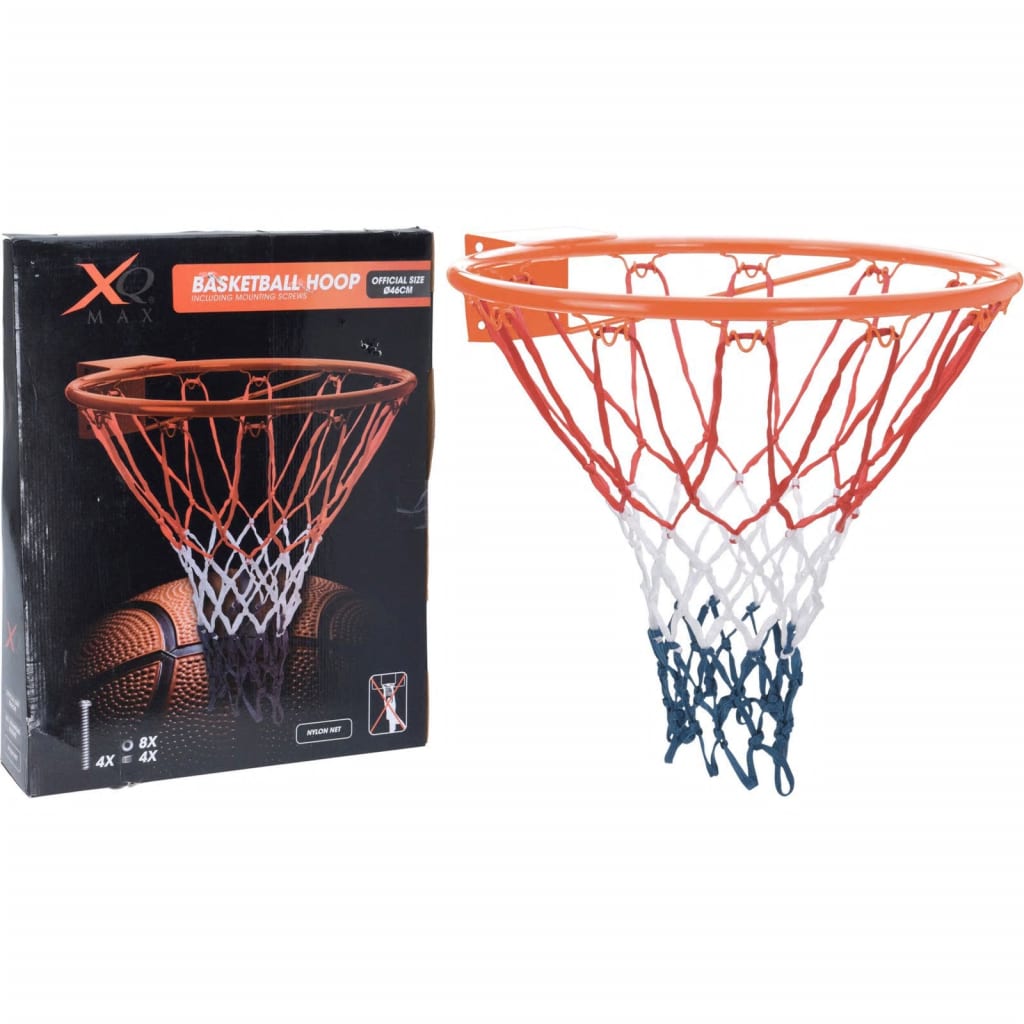 Xq max basketball ring med monteringsskruer