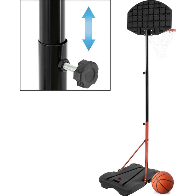 Xq max basketball sæt i højdejusterbar bærbar