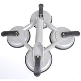 ProPPLUS VACUUM LEFFER MED 4 SUCTION CUPS ALUMINIUM SILVER FARVET