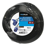 ProPlus Extension Cable CEE 20 meter 3x2,5 mm² sort blå