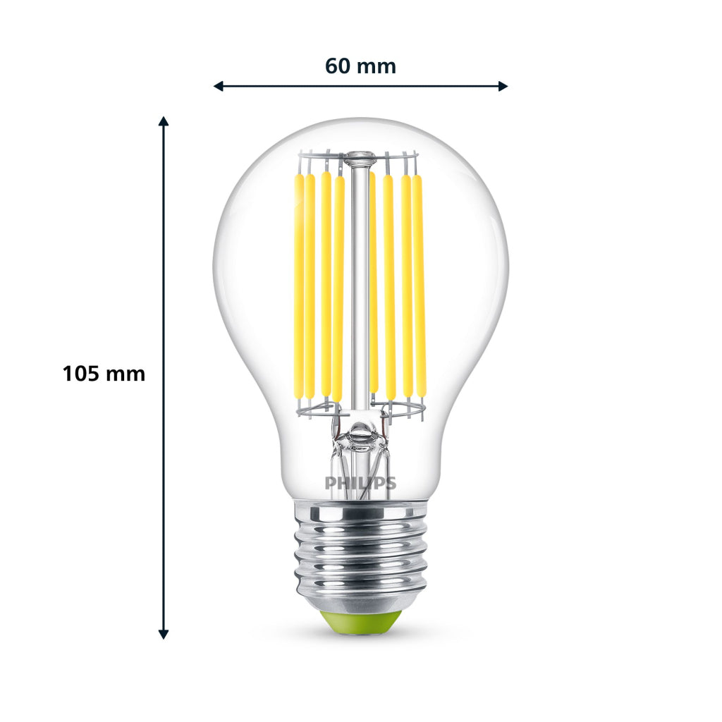 Philips LED CLA 60W A60 E27 4000K CL Eela SRT4-belysning