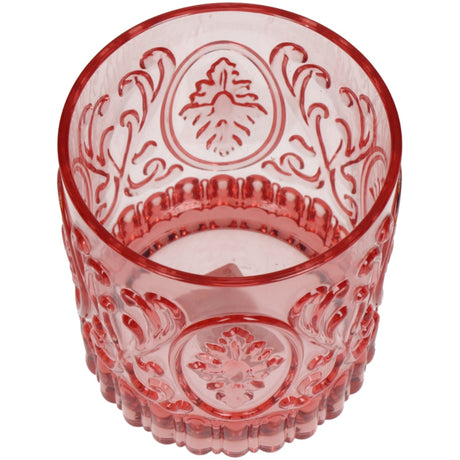 Andre mærker tumbler kop 8,9x9,5 cm pink gennemsigtig