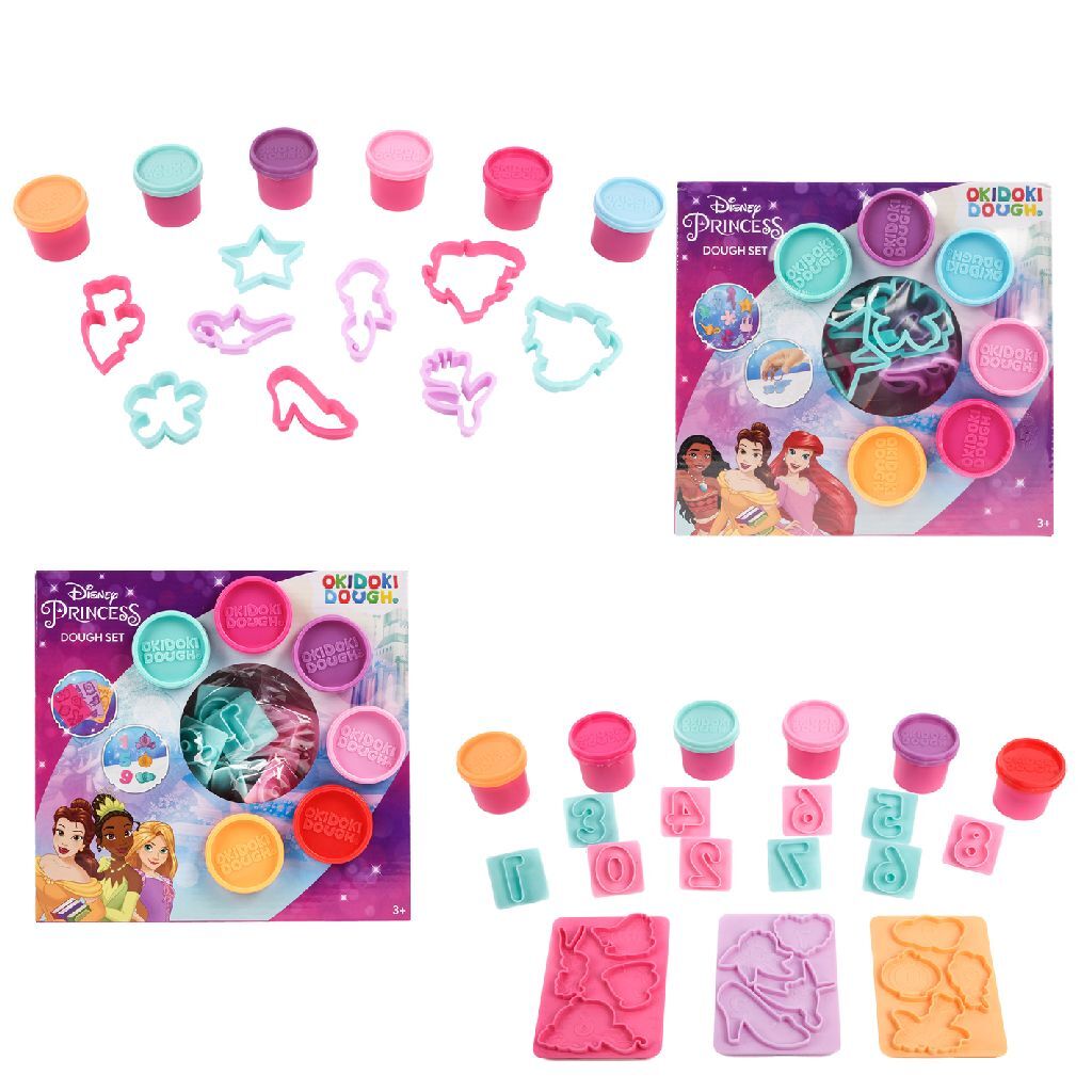 Disney prinsesse okidoki dejformer + numre 2