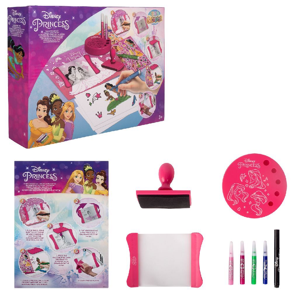 Disney prinsesse transfer kunstsæt