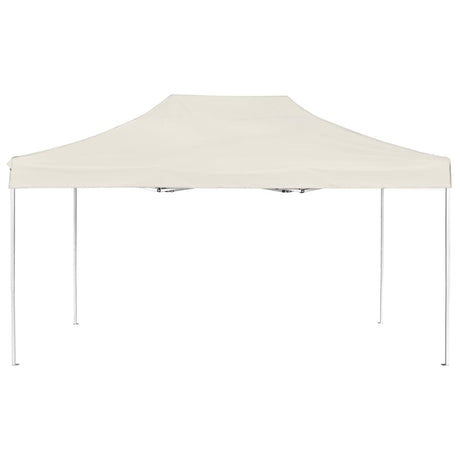 Vidaxl Parttent Professionelt sammenfoldelig 4,5x3 m aluminiumcreme