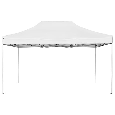 Vidaxl Parttent professionelt sammenfoldelig 4,5x3 m aluminium hvid