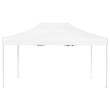 Vidaxl Parttent professionelt sammenfoldelig 4,5x3 m aluminium hvid
