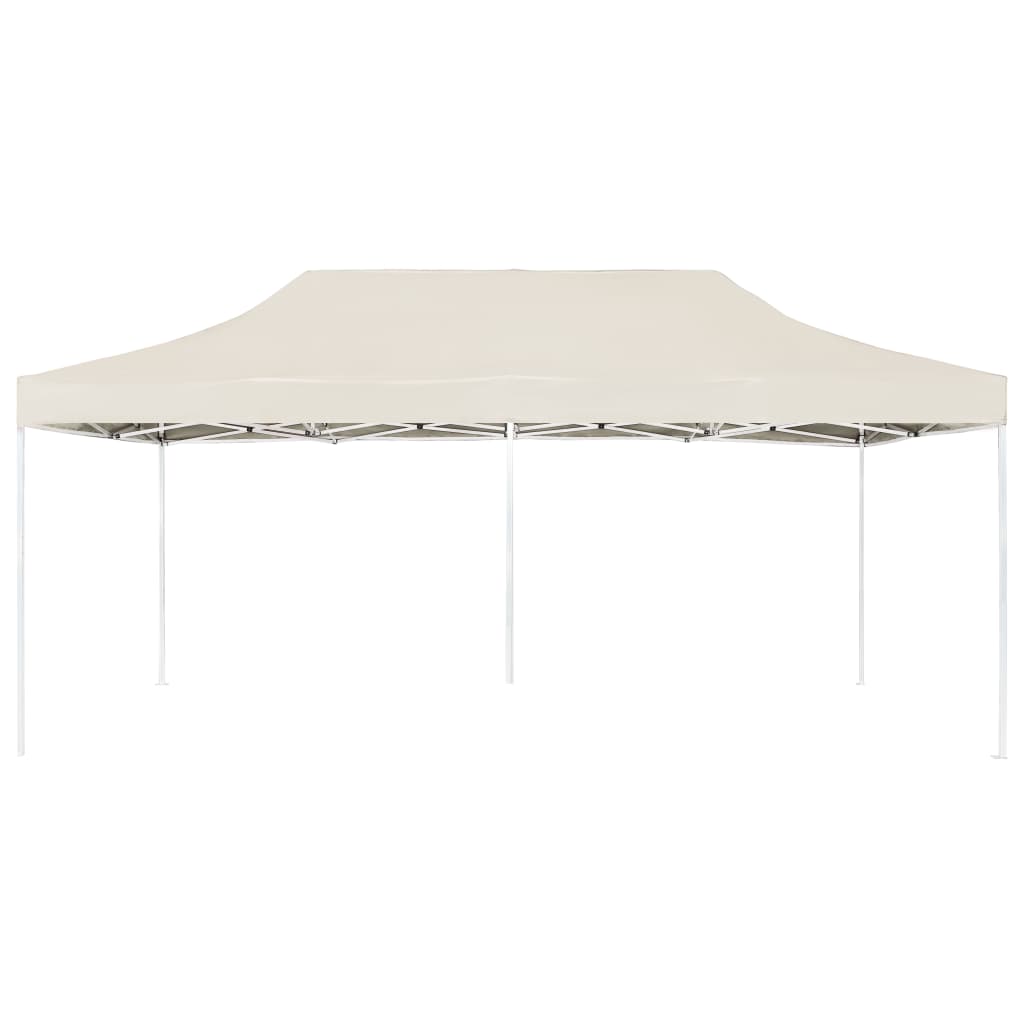 Vidaxl Parttent professionelt sammenfoldelig 6x3 m aluminiumcreme