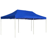 Vidaxl Parttent Professionelt sammenfoldelig 6x3 m aluminiumblå