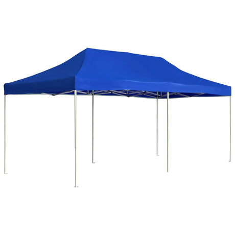 Vidaxl Parttent Professionelt sammenfoldelig 6x3 m aluminiumblå