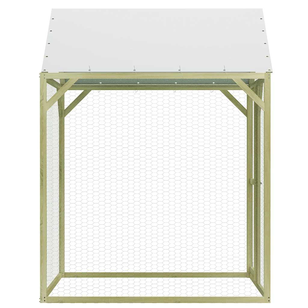 Vidaxx hønsegård 1,5x1,5x2 m stål