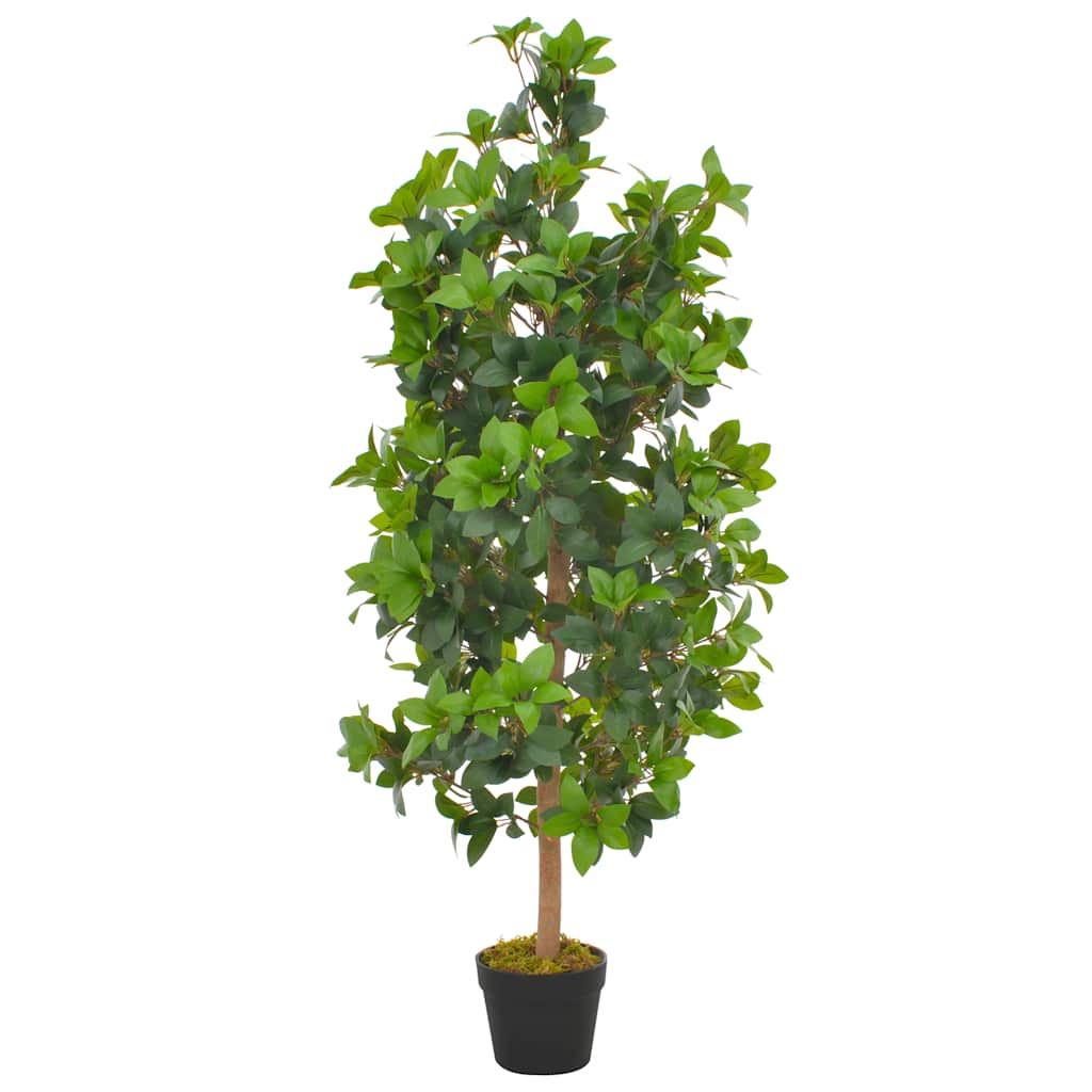 Vidaxl kunstig plante med gryde Laurel Tree 120 cm grøn