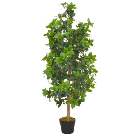 Vidaxl kunstig plante med gryde Laurel Tree 120 cm grøn