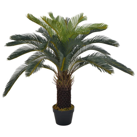 Vidaxl Artificial Plant med pot Cycaspalm 90 cm grøn