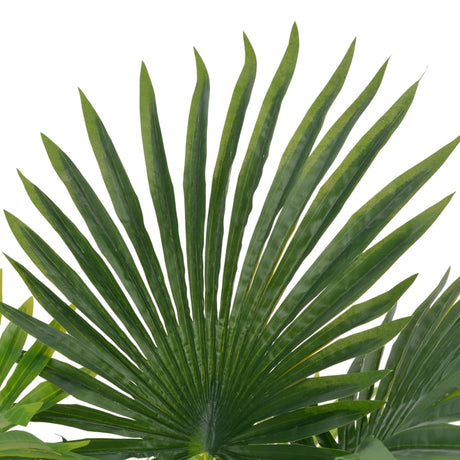 Vidaxl kunstig plante med pot palm 70 cm grøn