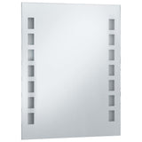 Vidaxl badeværelse spejl ført 50x60 cm
