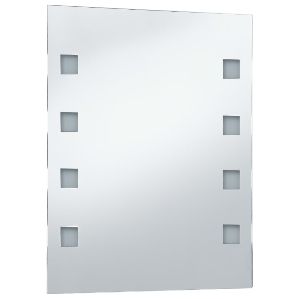 Vidaxl badeværelse spejl ført 50x60 cm
