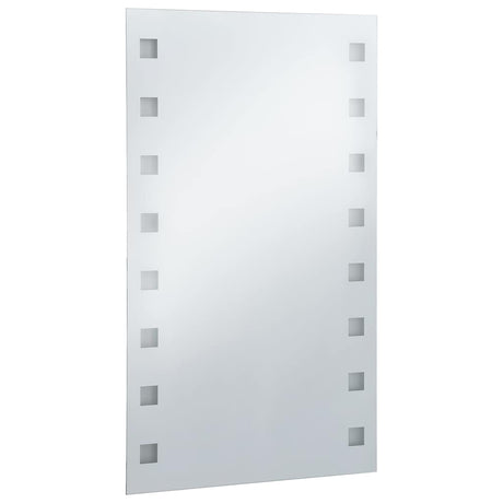 Vidaxl badeværelse spejl førte 60x100 cm