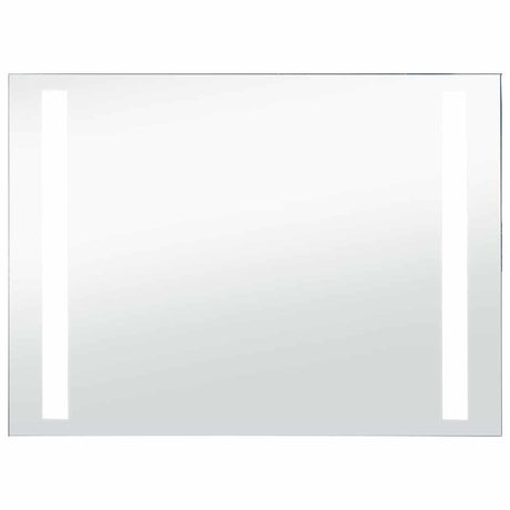 Vidaxl badeværelse spejl LED 100x60 cm
