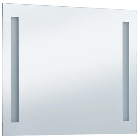 Vidaxl badeværelse spejl LED 100x60 cm