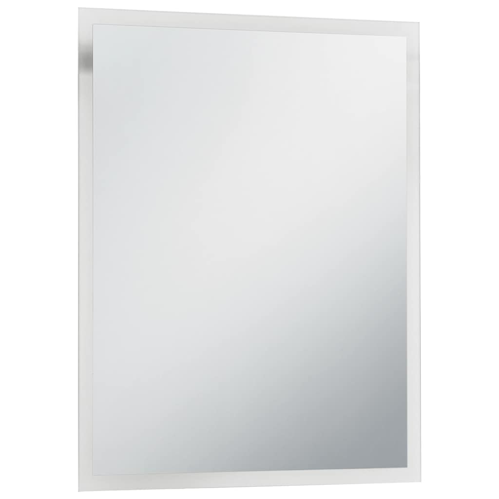 Vidaxl badeværelse spejl ført 50x60 cm