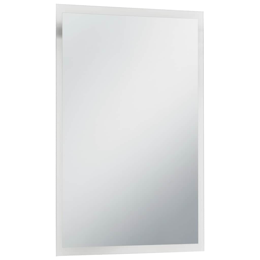 Vidaxl badeværelse spejl førte 60x100 cm