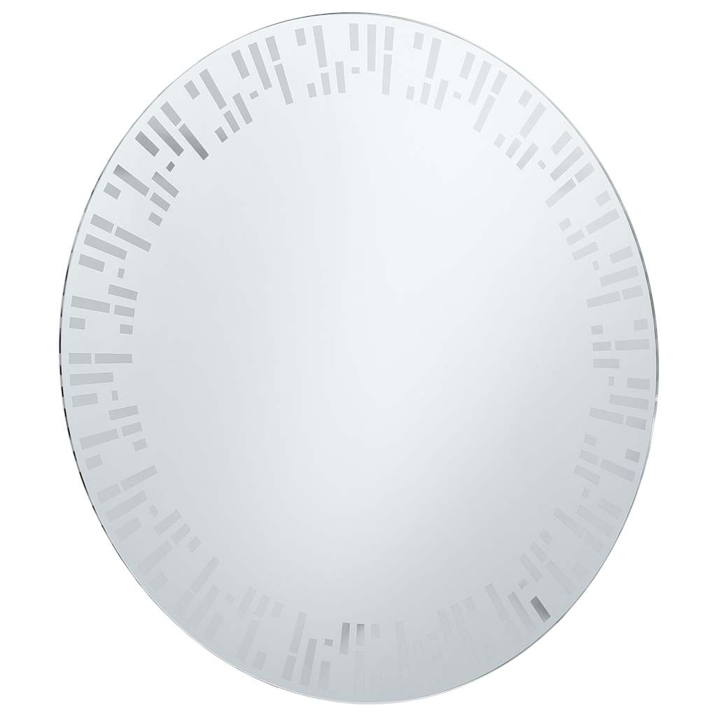 Vidaxl badeværelse spejl førte 70 cm
