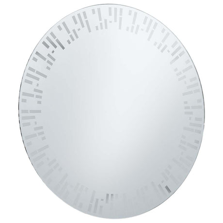 Vidaxl badeværelse spejl førte 80 cm