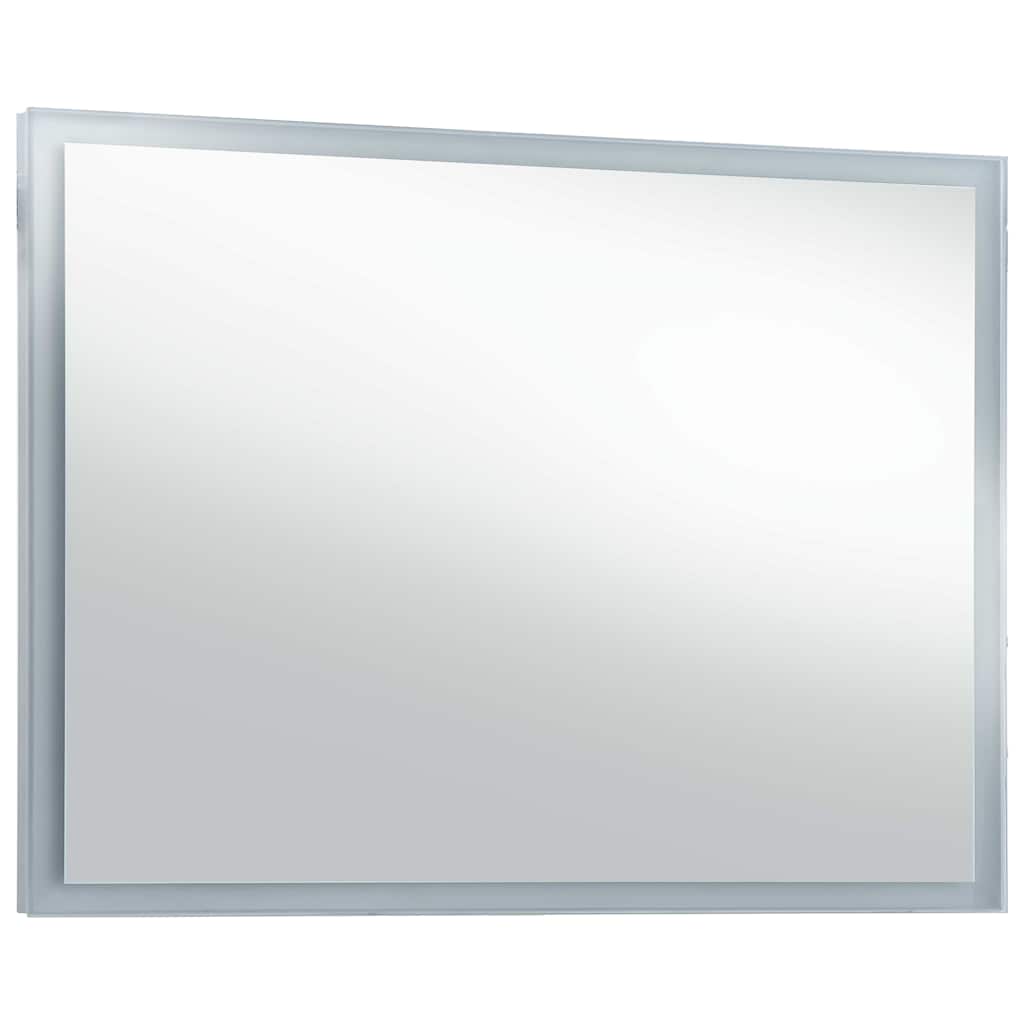 Vidaxl badeværelse spejl LED 100x60 cm