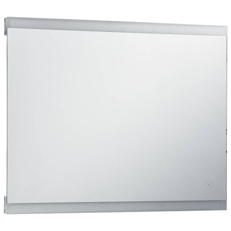 Vidaxl badeværelse spejl LED med berøringssensor 80x60 cm