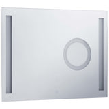 Vidaxl badeværelse spejl LED med berøringssensor 80x60 cm