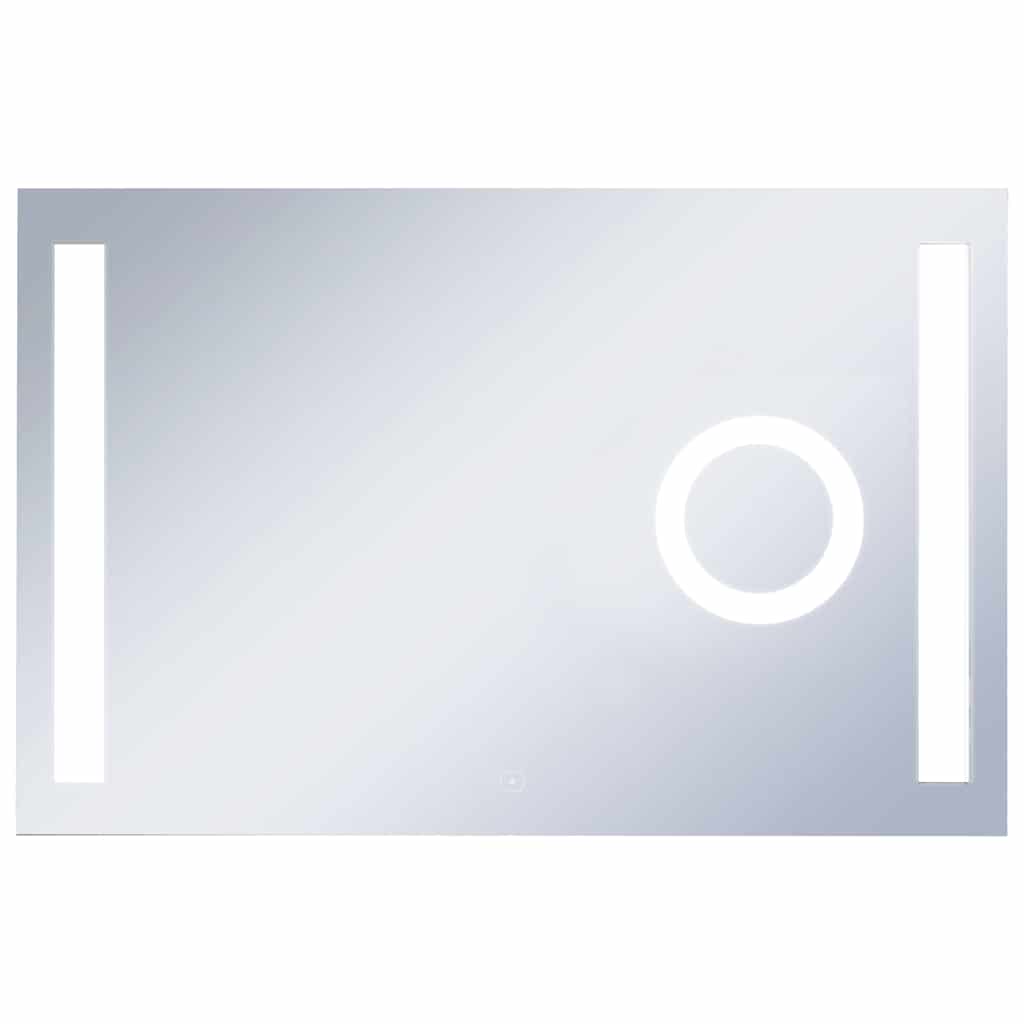 Vidaxl badeværelse spejl LED med berøringssensor 100x60 cm