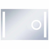 Vidaxl badeværelse spejl LED med berøringssensor 100x60 cm