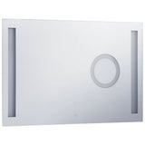 Vidaxl badeværelse spejl LED med berøringssensor 100x60 cm